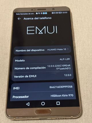 Huawei Mate 10 Dorado