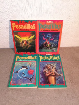 4 libros de pesadillas