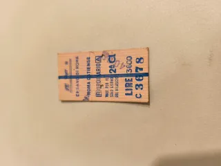 Biglietto treno FS Roma Ostiense Cesano