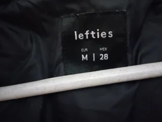 Chaleco acolchado Lefties negro talla S