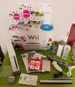 Consola Wii Blanca Edición Wii Party + Wii Sports