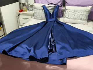 Vestido de fiesta azul