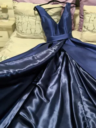 Vestido de fiesta azul
