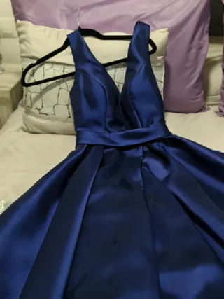 Vestido de fiesta azul