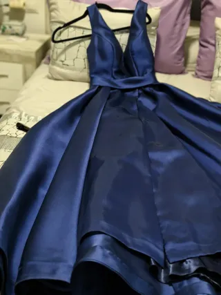 Vestido de fiesta azul