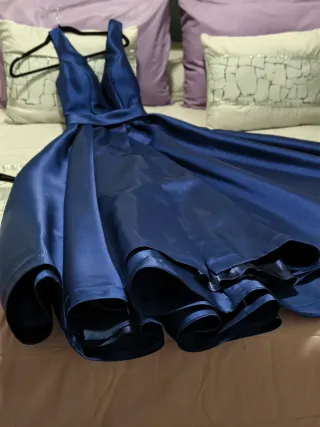 Vestido de fiesta azul