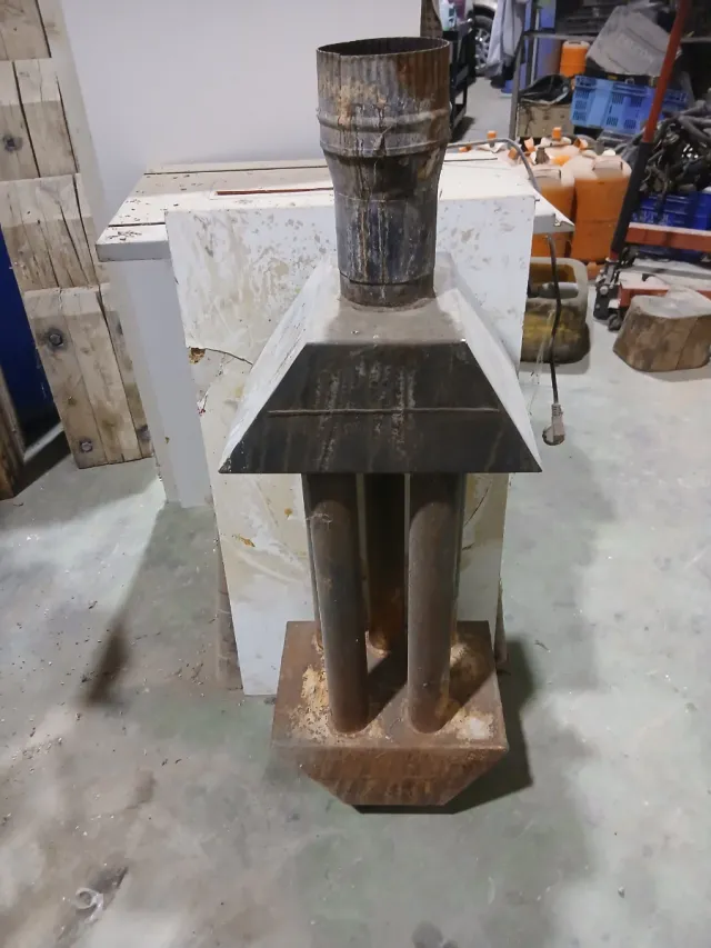 Radiador estufa leña