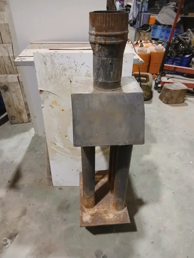 Radiador estufa leña