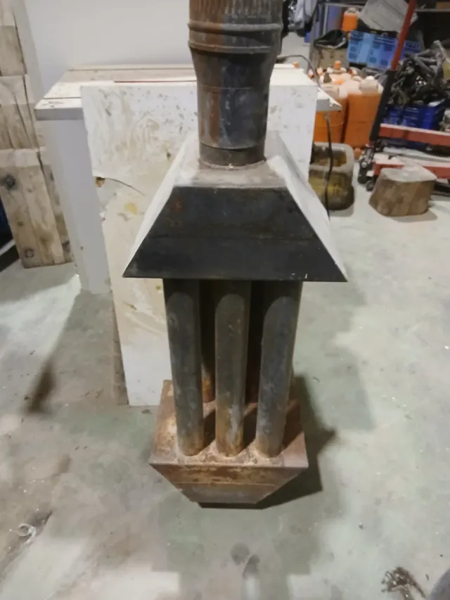 Radiador estufa leña