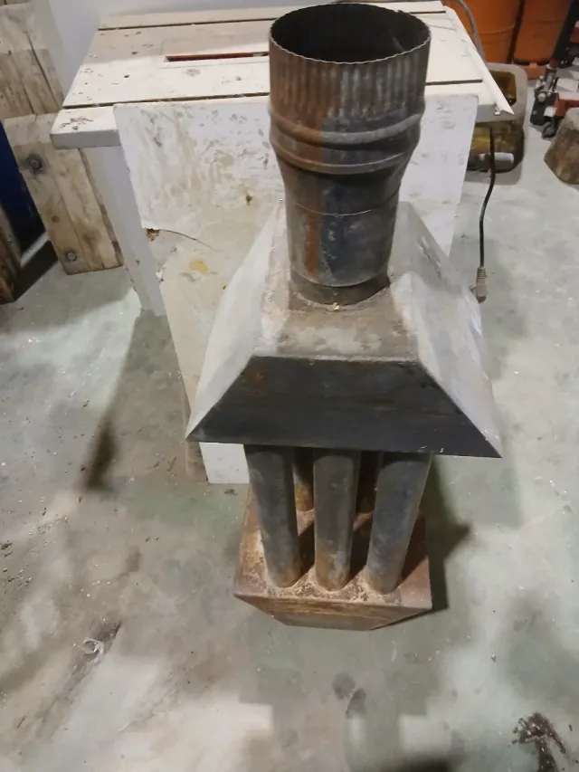 Radiador estufa leña