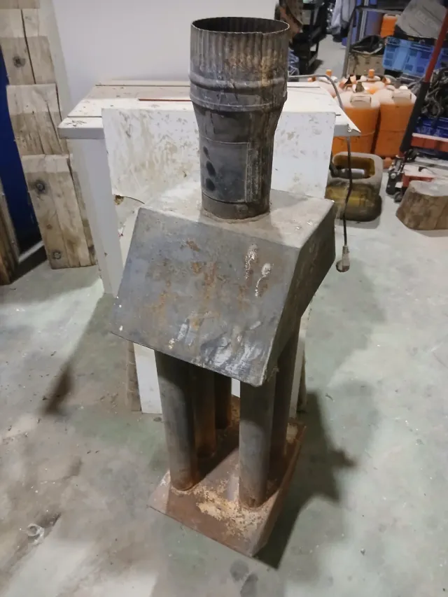 Radiador estufa leña