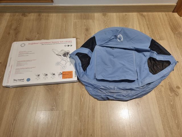 Capota Bugaboo ventilada extensible Ice Blue