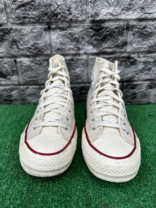 Converse All Star Beige Rosse Tg 40