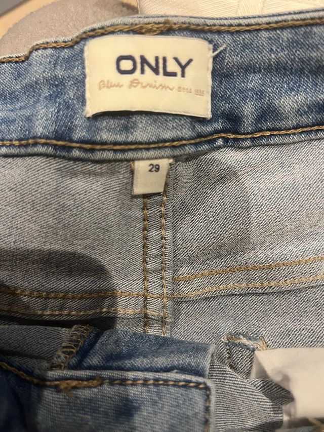 Shorts vaqueros ONLY azules