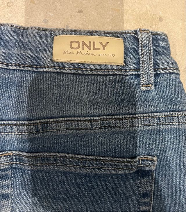 Shorts vaqueros ONLY azules