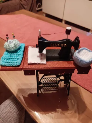 Mini Máquina Coser Vintage Singer