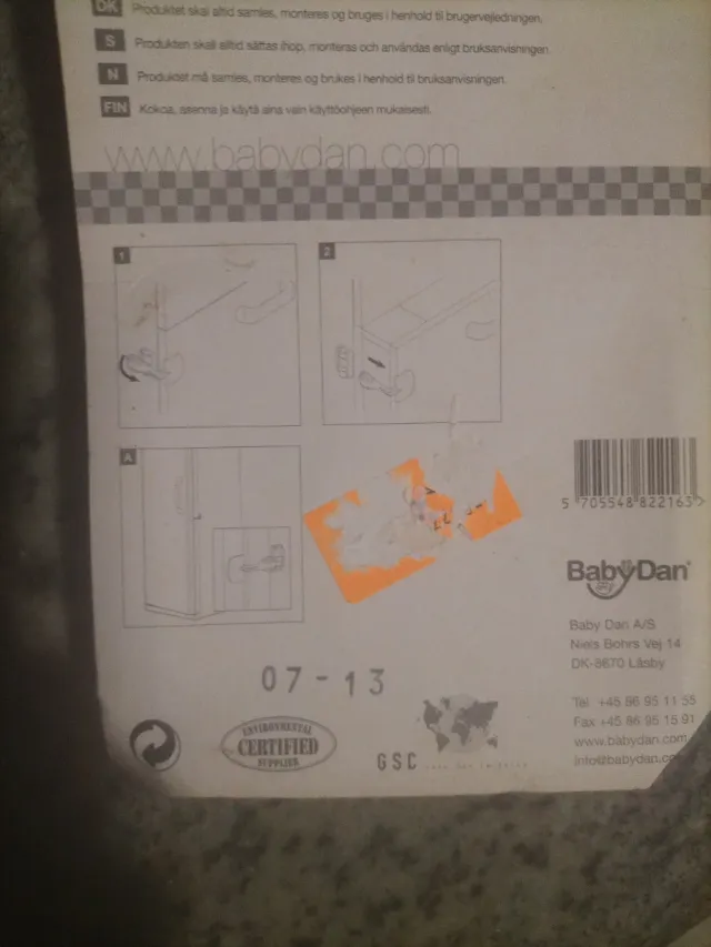 Cierres de seguridad para niños Baby Dan