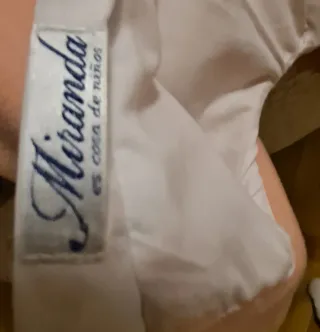 Vestido rosa talla 18 años equivale 38