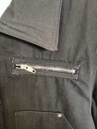 Cazadora Zara Negra Hombre