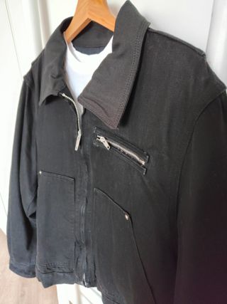 Cazadora Zara Negra Hombre