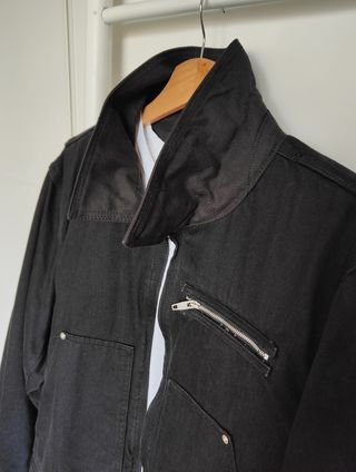 Cazadora Zara Negra Hombre