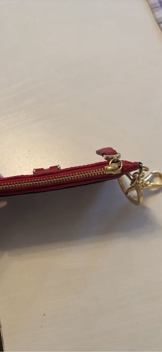 Porta tessere Ralph Lauren rosso
