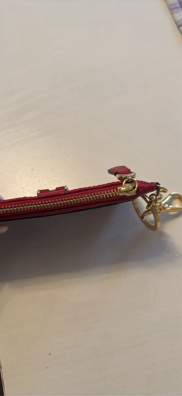 Porta tessere Ralph Lauren rosso