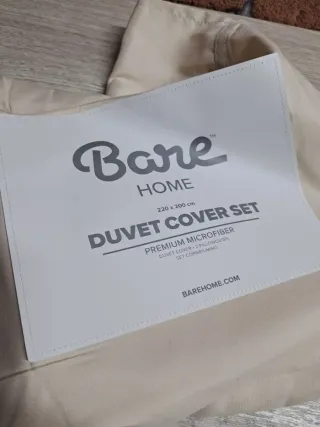 Bare Home Juego de edredón Colección de Funda