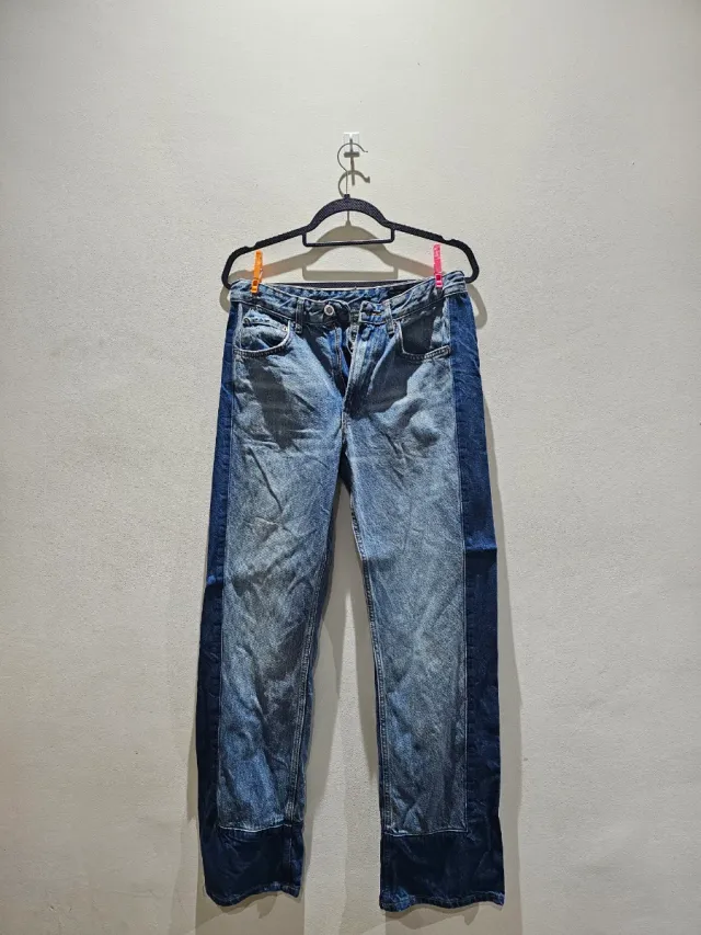 Vaqueros Zara Bicolor Talla 36