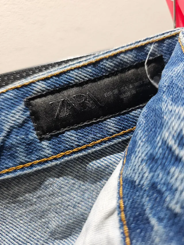 Vaqueros Zara Bicolor Talla 36