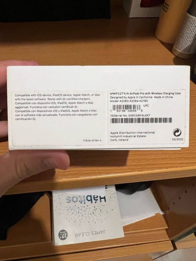 Estuche AirPods Pro (Modelo 2083) Apple Blanco