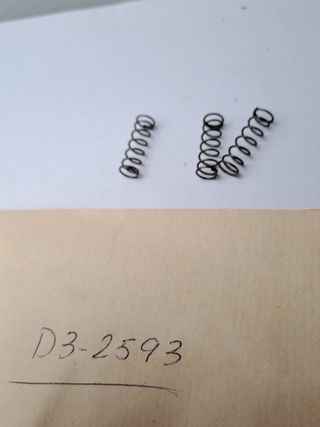 3 x Muelle Authi/Mini Clásico