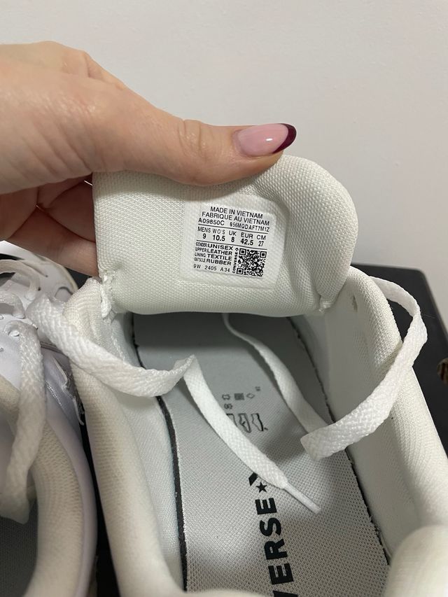 Converse Blaze Blancas Talla 42.5