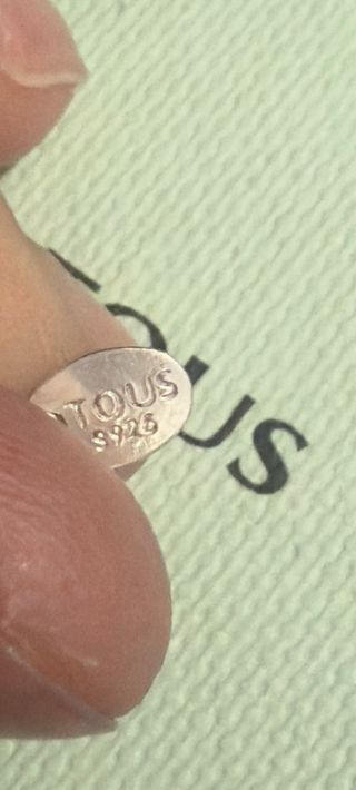 Pulsera Tous Onix Plata Negra