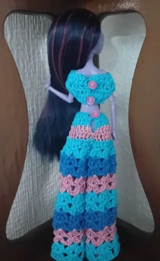Conjunto 2 piezas hecho a mano para Monster High