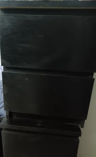 Comodini IKEA Wengue Oscuro