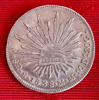 Lote 17 Monedas Excelentes de 8 Reales México