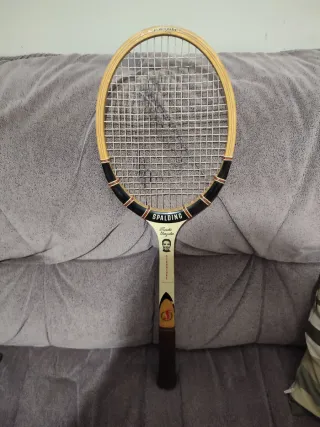 Raqueta Spalding Madera Vintage