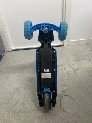 Patinete infantil 3 ruedas azul