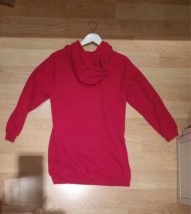Vestido sudadera Mickey Mouse rojo