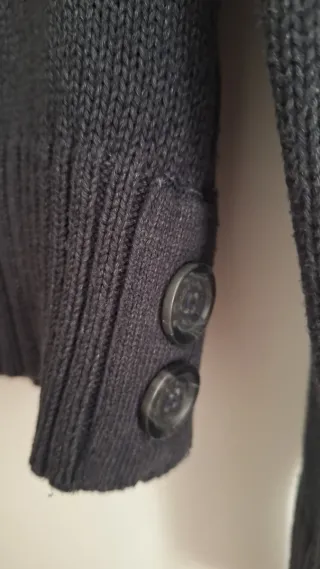 Jersey Burberry Cuello Alto Gris