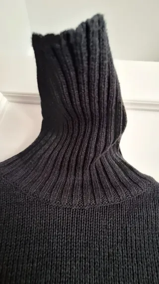 Jersey Burberry Cuello Alto Gris