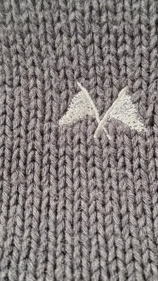 Jersey Burberry Cuello Alto Gris