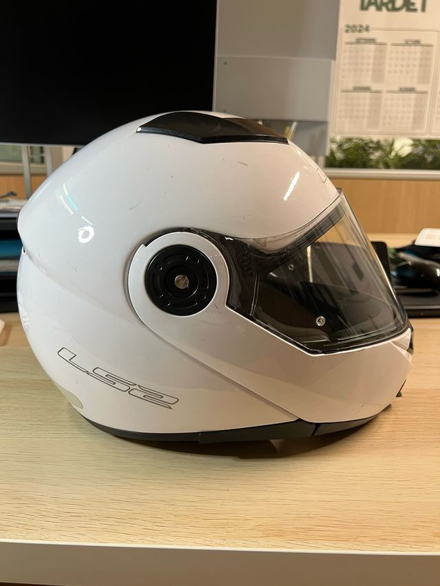 Casco LS2 Blanco Integral talla S