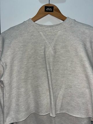 Conjunto Falda Jersey Beige