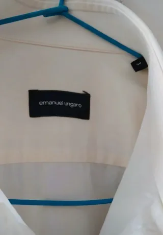 Camisa de vestir amarilla hombre