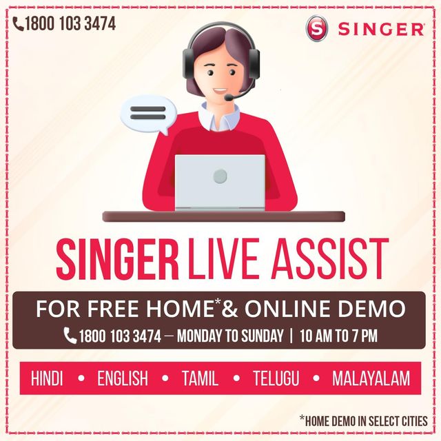 Singer Promise 1409 Máquina Coser Mecánica