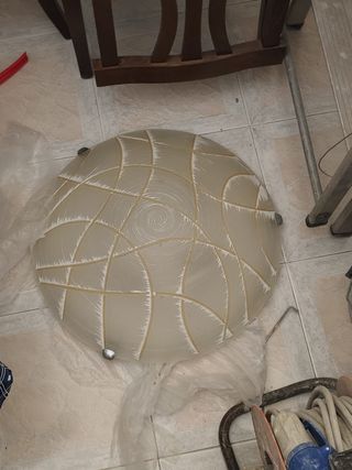 Plaffoniera 50 cm vetro e plastica