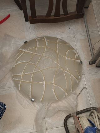 Plaffoniera 50 cm vetro e plastica