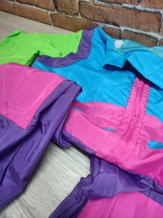 Disfraz snowboarder, mono retro, traje talla S